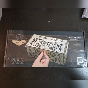 UGEARS Wooden Card Holder